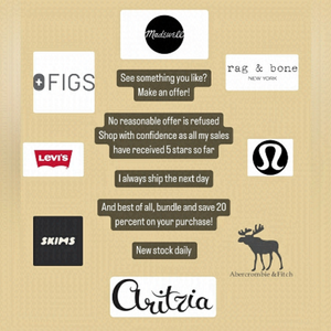 Send me an offer! Bundle to save and always buy with confidence ✨